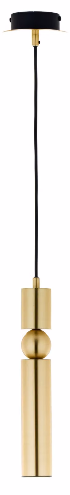 Lampada a sospensione ALAS oro-nera 1xGU10x10W in metallo, dimensioni: 120x12x12 cm, IP20 Jupiter
