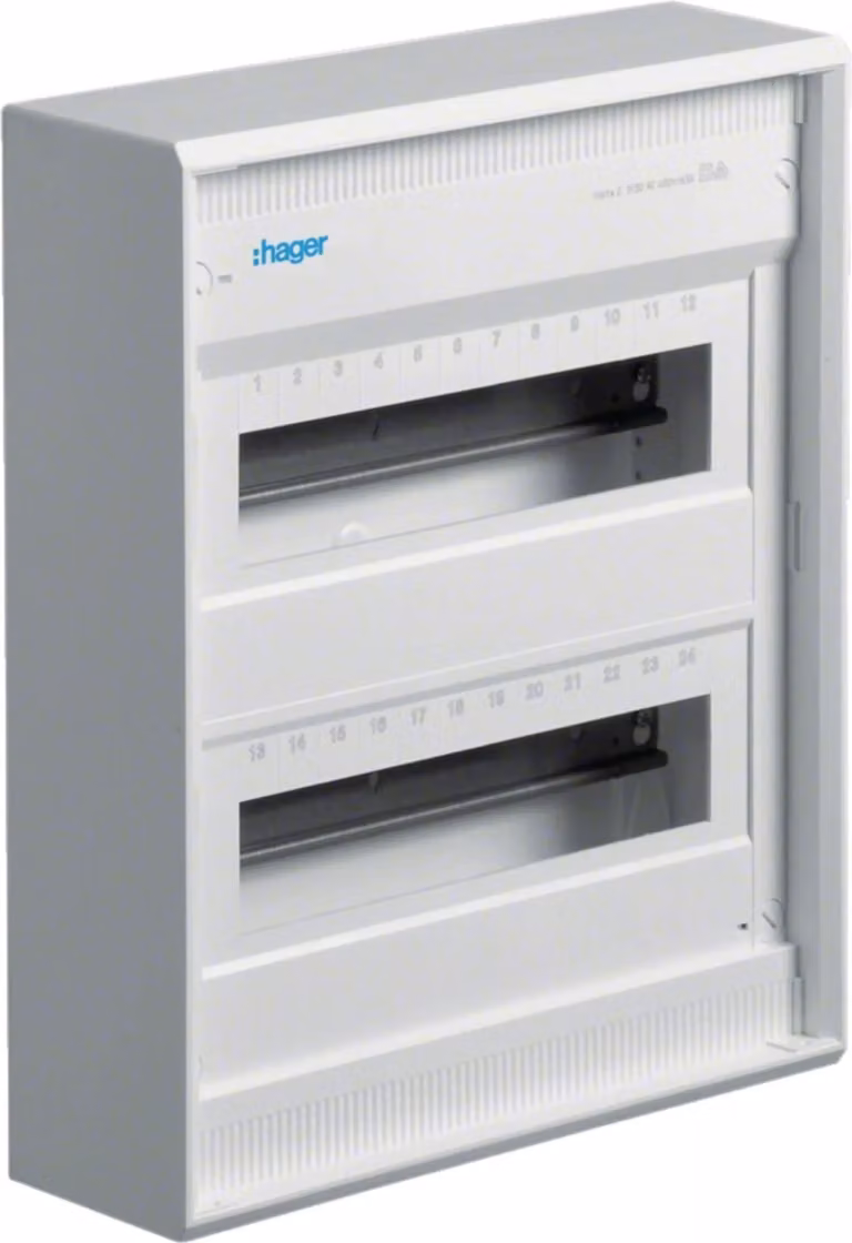 Hager Kleinverteiler, Volta, APV, 2x12 PLE, IP30, 1 pz.