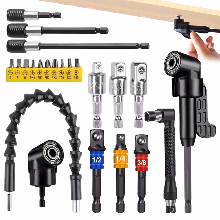Omgoods - Set di 23 cacciaviti per giunti angolari e accessori