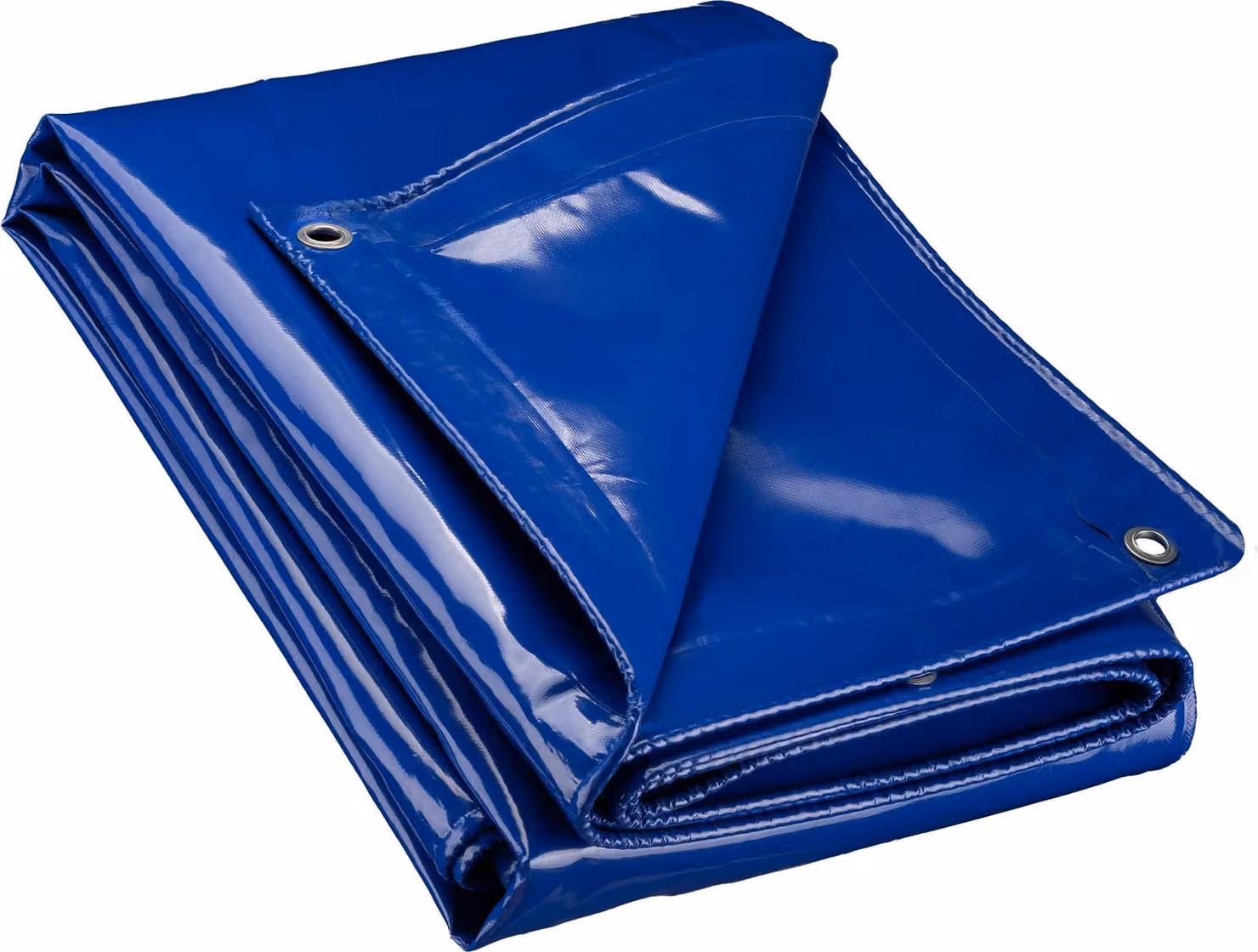 Telone Wiltec resistente alle intemperie blu, telone impermeabile con occhielli 4 x 8 m, telone in poliestere 650 g/m², telone da giardino resistente ai raggi UV, robusto telone protettivo con rivestimento in PVC