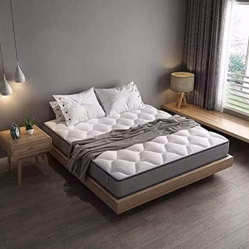 Materassi 160x200 cm, altezza 20 cm, ergonomici, ipoallergenici, con 7 zone