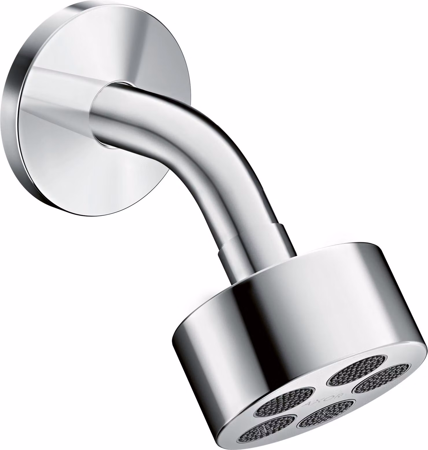 hansgrohe AXOR One Douche de tête 75 1jet EcoSmart avec bras de douche, 48490000, 48490000