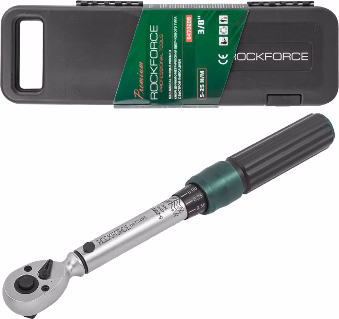 Chiave dinamometrica Rockforce 3/8" 5-25nm