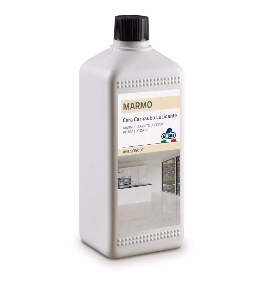 Gubra Cera Autolucidante per Marmo e Graniti - Naturale - 1L