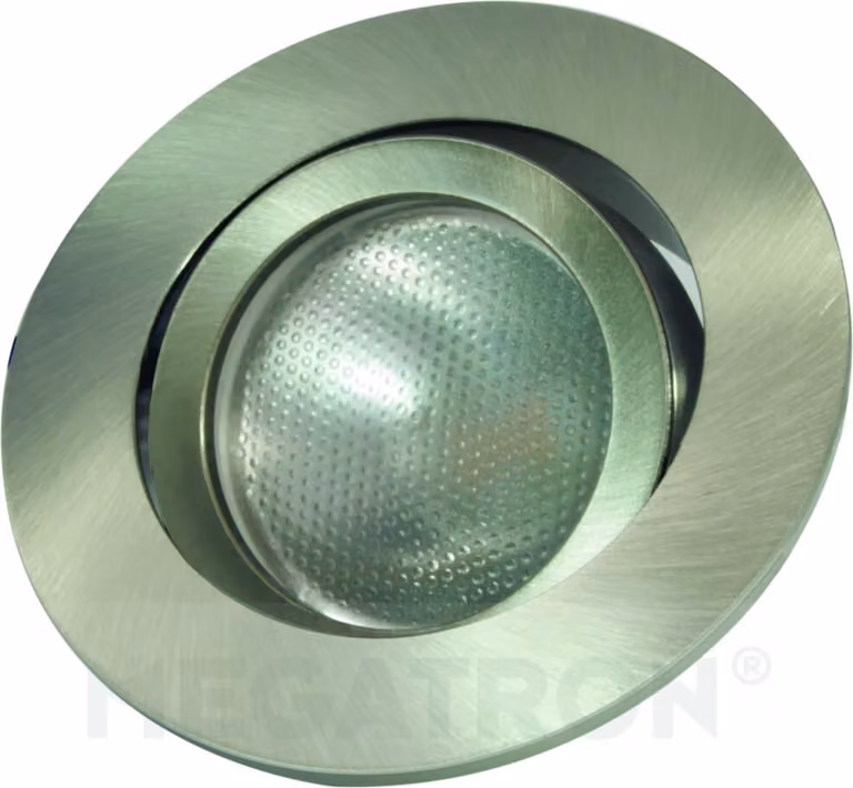 Faretto da incasso in ferro spazzolato - Torcia sostituibile a LED MT75201