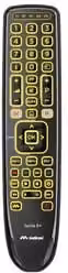 Telecomando universale Meliconi Gumbody Facile 5+ con tastiera retroilluminata, colore nero