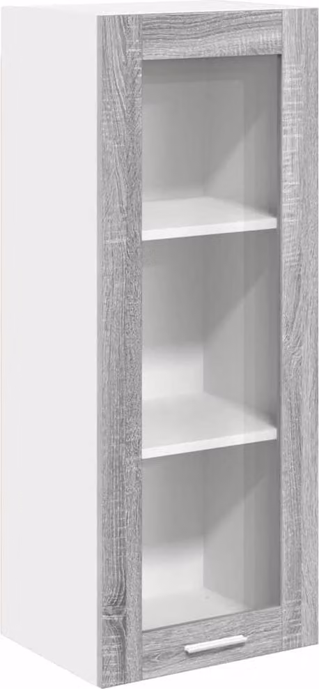 Armadio pensile con porta Grigio Sonoma 40 x 31 x 100 cm