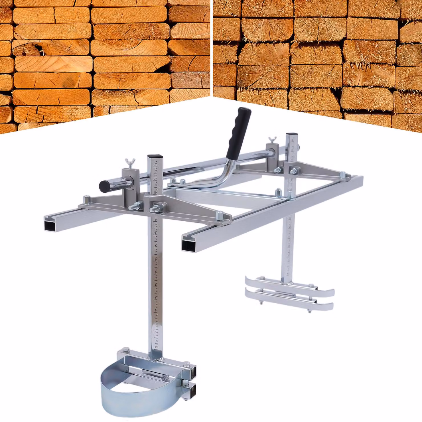 Fresatrice portatile - 36 Pollici - Altezza regolabile - Utensile per la lavorazione del legno in alluminio