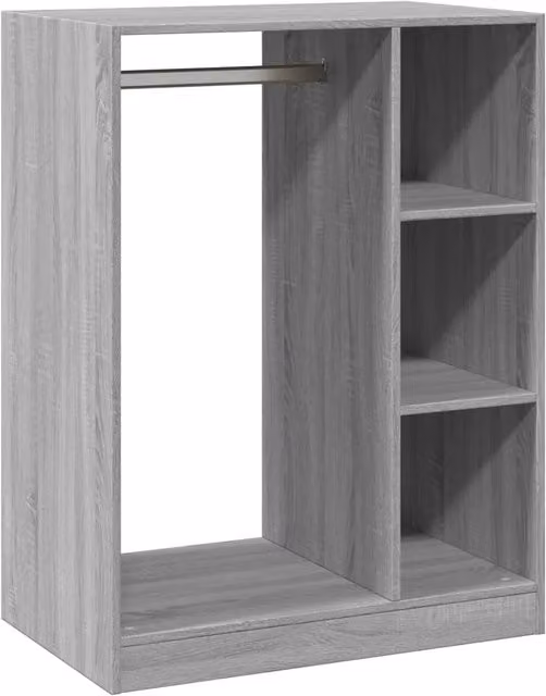 Armadio Grigio Sonoma in Legno Multistrato DESIGN IN L: 77 cm, P: 48 cm, H: 102 cm – 1
