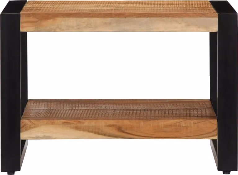 vidaXL Tavolino 60x60x40 cm in legno massiccio di acacia