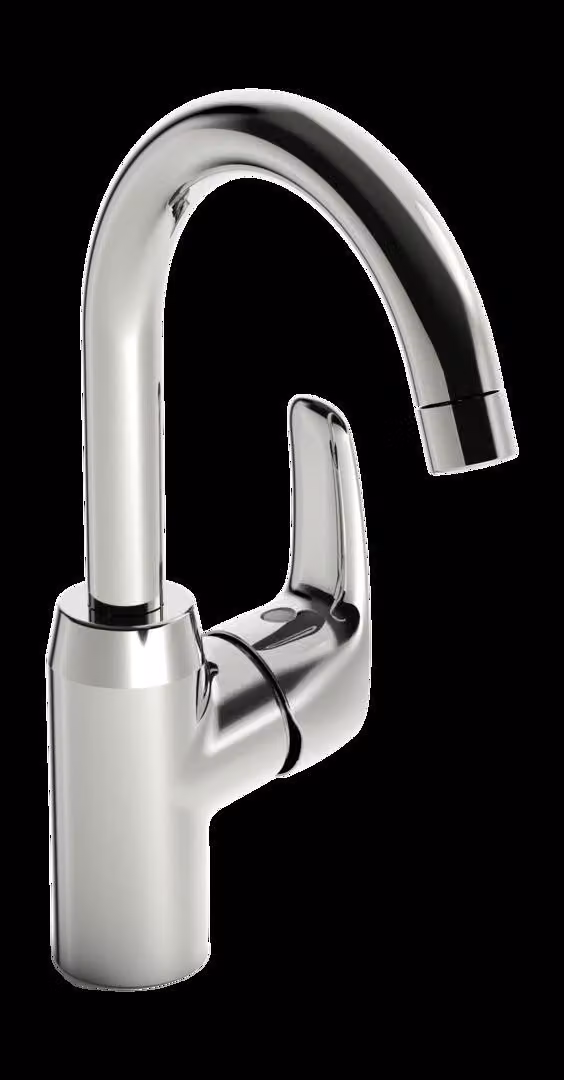 HANSA HANSAPINTO Mitigeur de lavabo, sans garniture découlement, saillie 148 mm, 45092283, 45092283