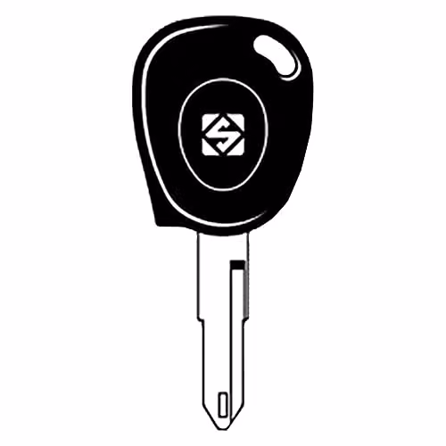 Chiave per auto con transponder senza chip Renault