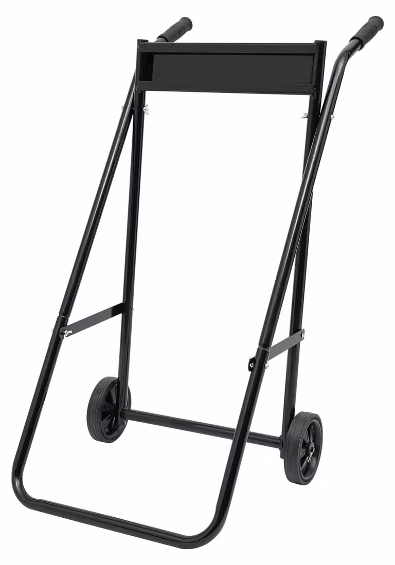 Supporto per moto, design pieghevole, struttura in acciaio resistente, colore nero