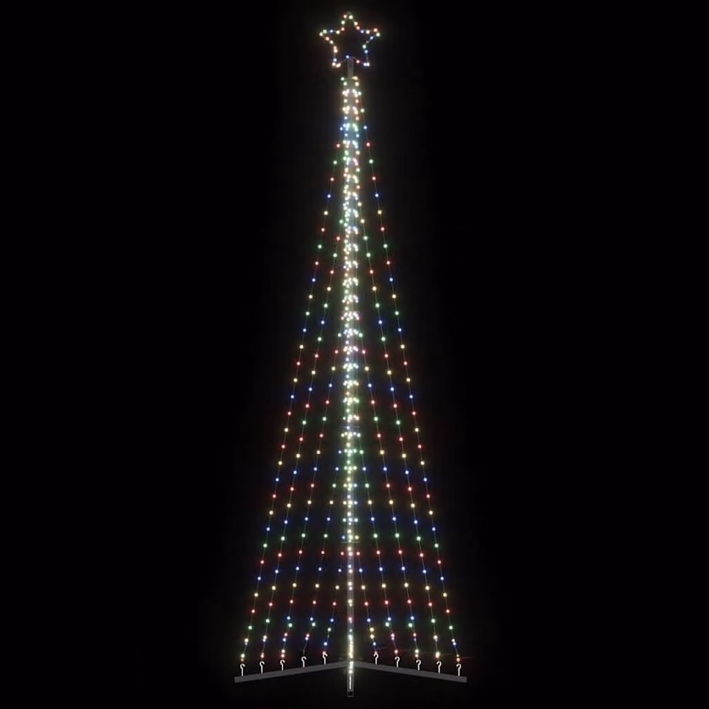 Albero di Natale con 495 LED multicolore vidaXL, Altezza: 300,5 cm
