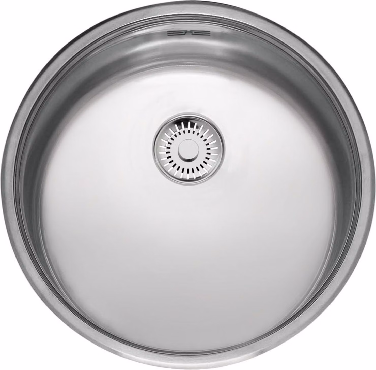Lavello Reginox, acciaio inox lucido Lavello da cucina, rotondo L18 390 Comfort ⌀ 44, R26076