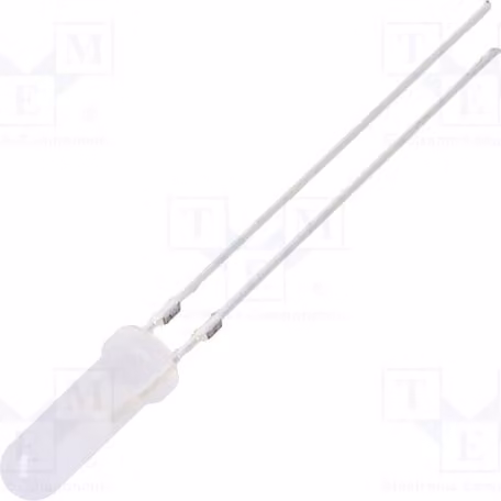 2 LED, 100-150 mcd, senza limitatore, modello OSY5RU6CF2A, diodi LED a montaggio superficiale (SMD), gialli, 3 mm, angolo di visione 150°