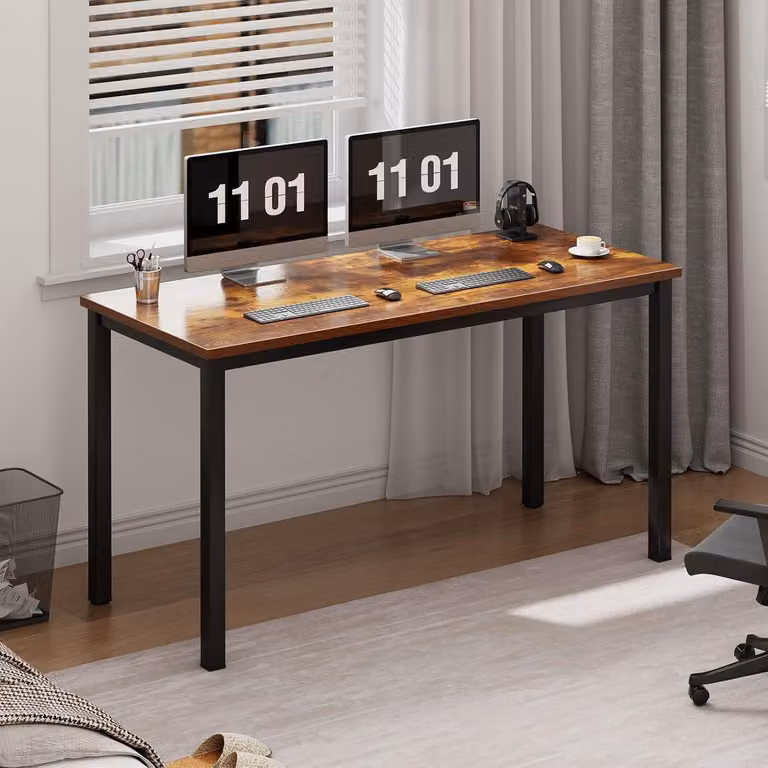 Scrivania 120x60x75 cm Postazione PC, tavolo da ufficio, tavolo da pranzo