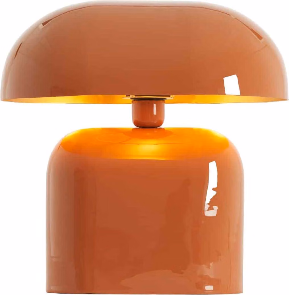 Lampada da tavolo - arancione - Todd - metallo - lampada da comodino - E27 - 1897590 - Light & Living