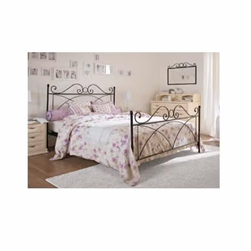 Letto matrimoniale in ferro battuto Colombini Casa Anthony