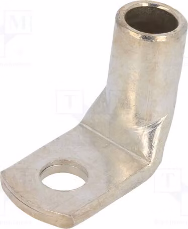 1 connettore a crimpare per cavi a sezione 25 mm², per cavi M6, in rame, modello BM 016319, isolato