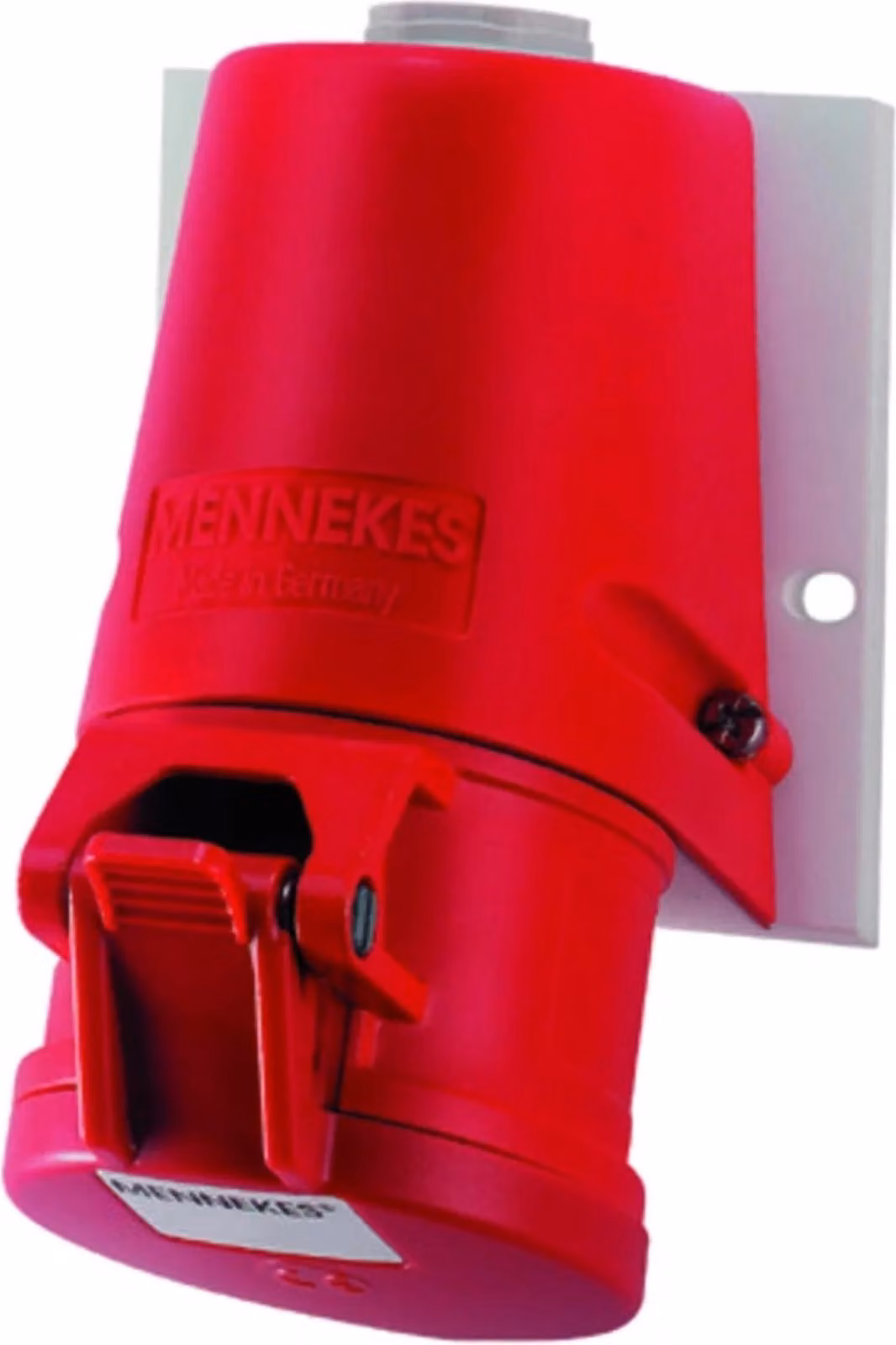 Presa a muro Mennekes CEE, TwinCONTACT, 16 A, 5 p, 400 V, 6 h, IP44, 1 pz.