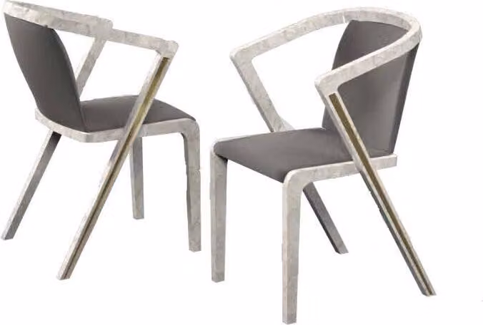 Luxus Stuhl Modernen Design Esszimmer Lehnstuhl Stühle Polster Möbel