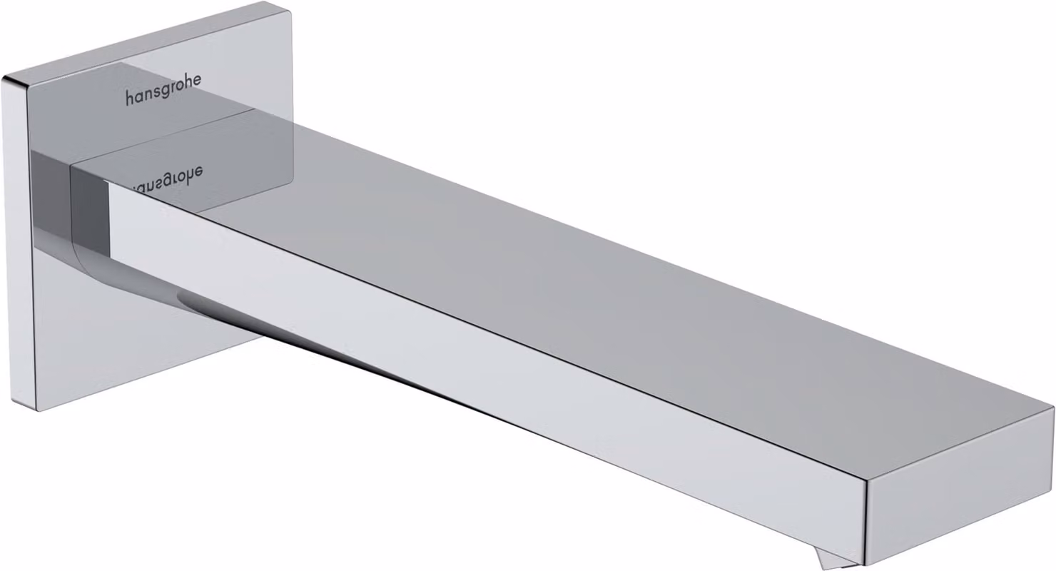 hansgrohe Tecturis E Bec déverseur pour baignoire, portée 210mm, 73410000, 73410000