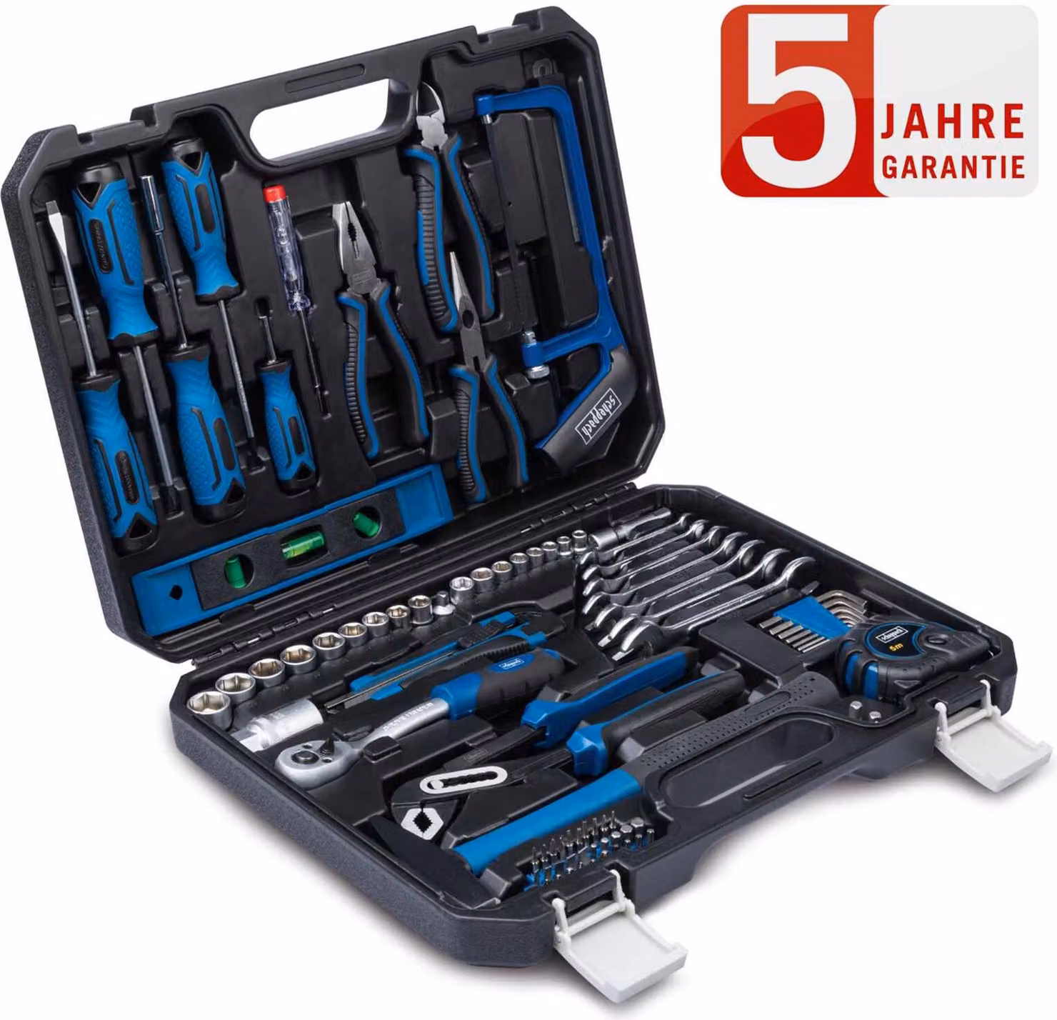 Scheppach WZK120 Valigetta portautensili da 97 pezzi