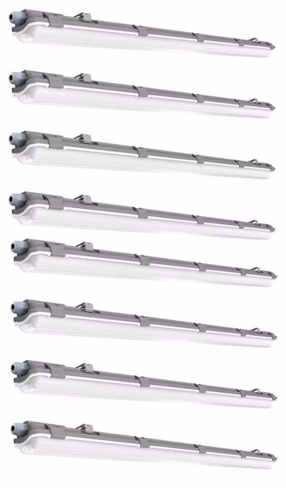 Set da 8 lampade a LED per vasca, 1700 lumen, bianco freddo, L 66,6 cm, VT-6029