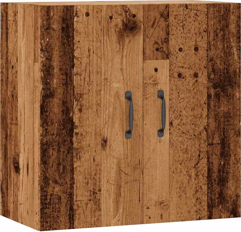 Armadietto a Muro Legno Vecchio 60x31x60 cm in Truciolato