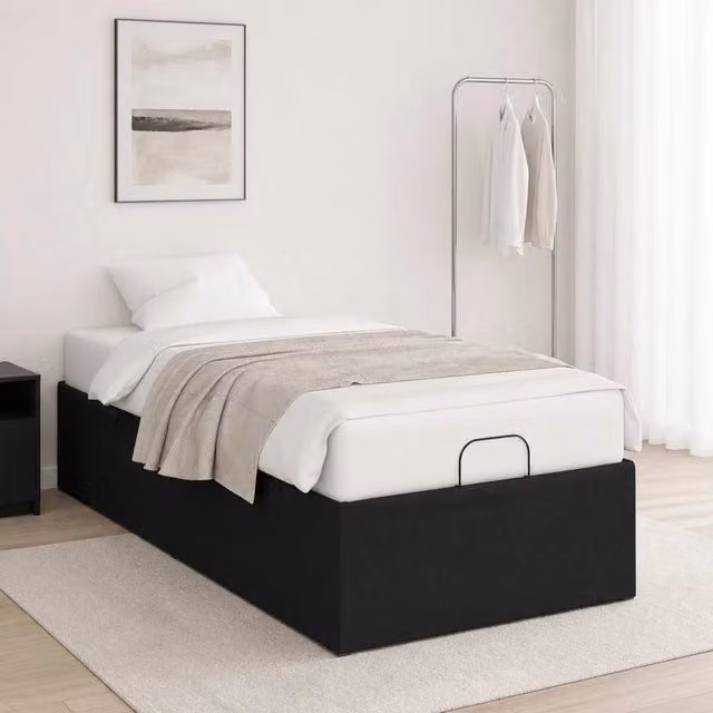 Telaio Letto Elettrico Regolabile Nero 200 x 100 x 33,5 cm 42037307