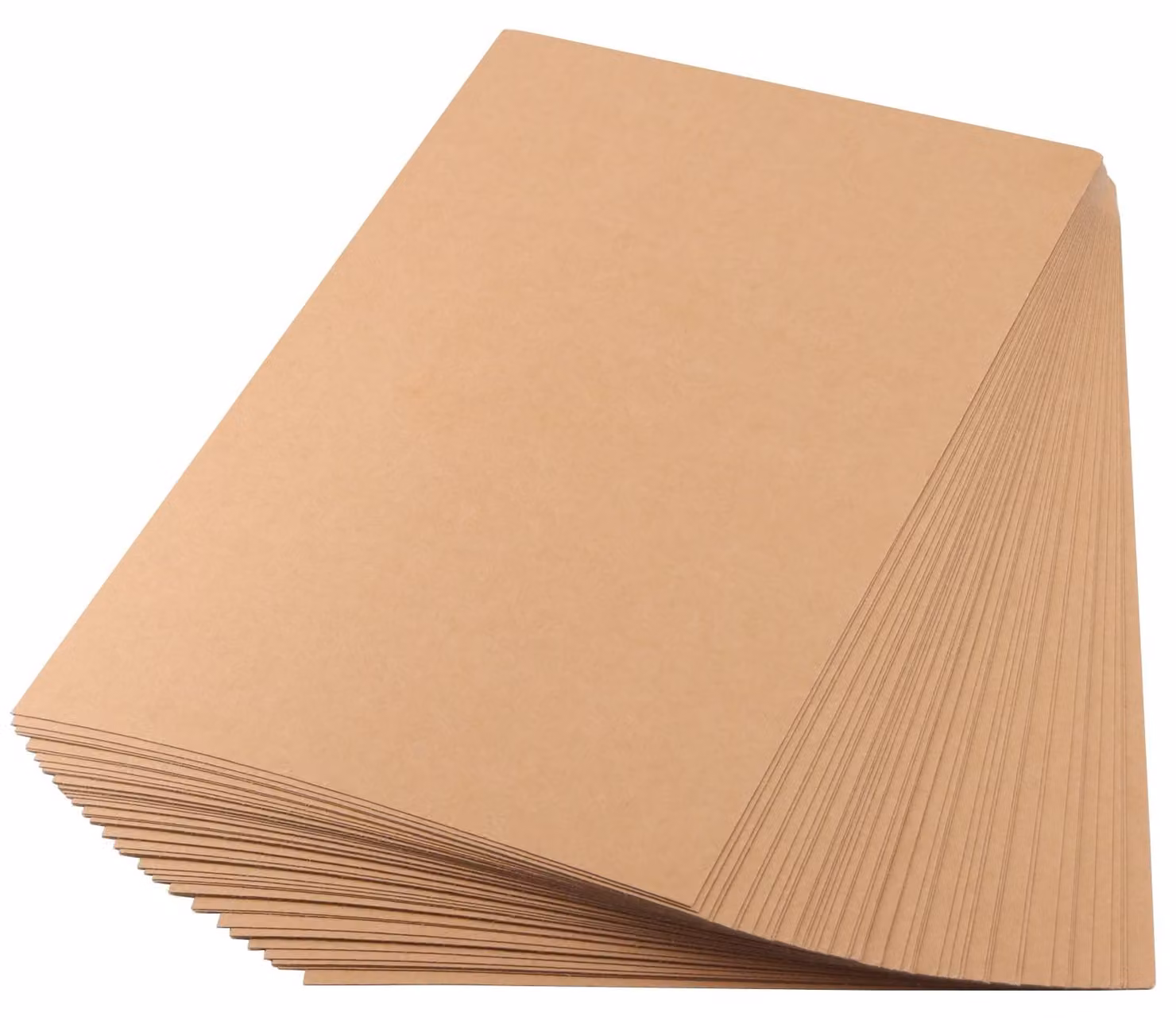 100 fogli di cartoncino A4, 300 g/m², color marrone, ideali per lavori manuali e scrapbooking