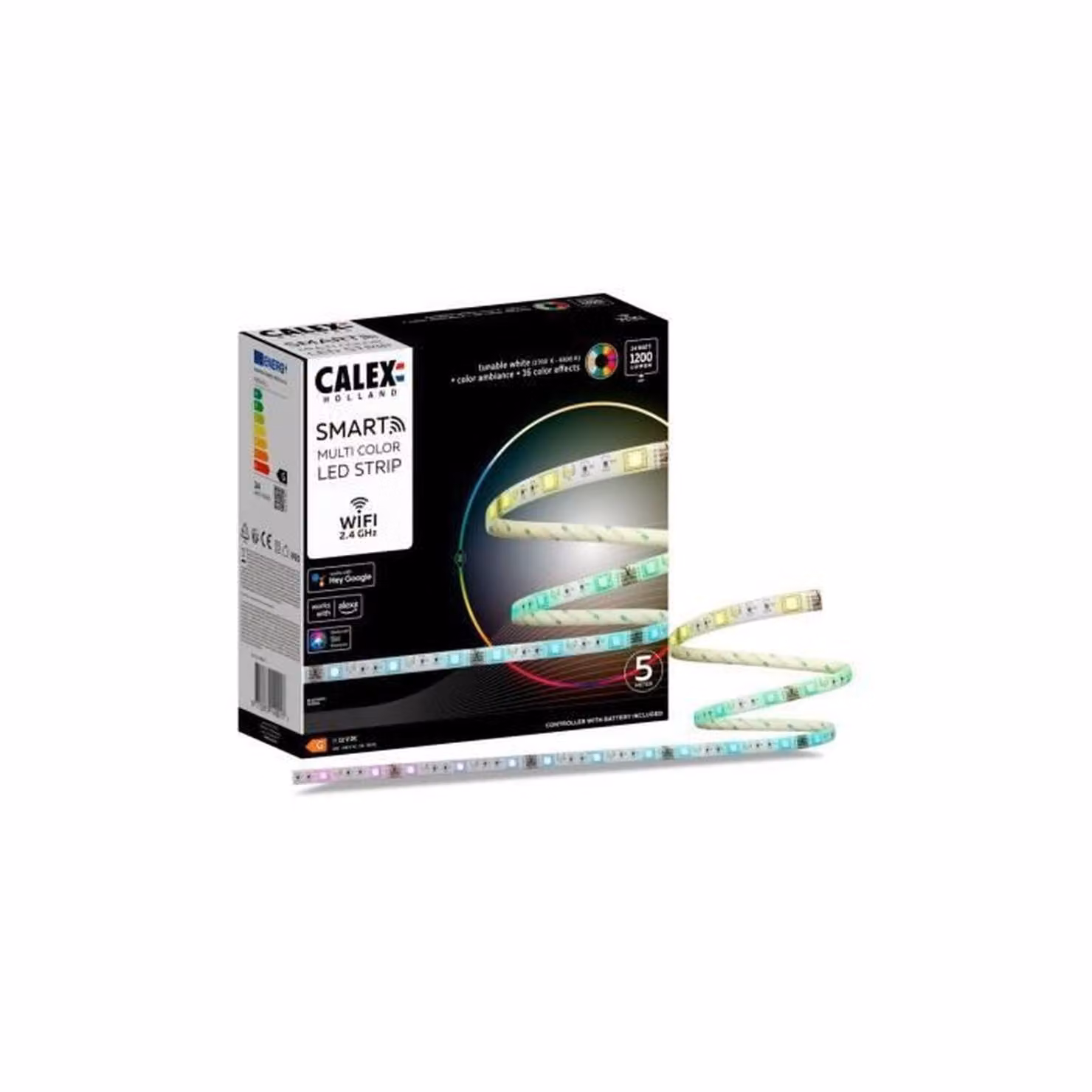 LED RGBCCT Striplight 24W 5mtr. incluso driver