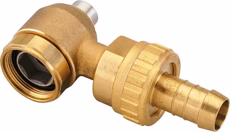Raccordo di riempimento e svuotamento Danfoss con ugello per tubo flessibile