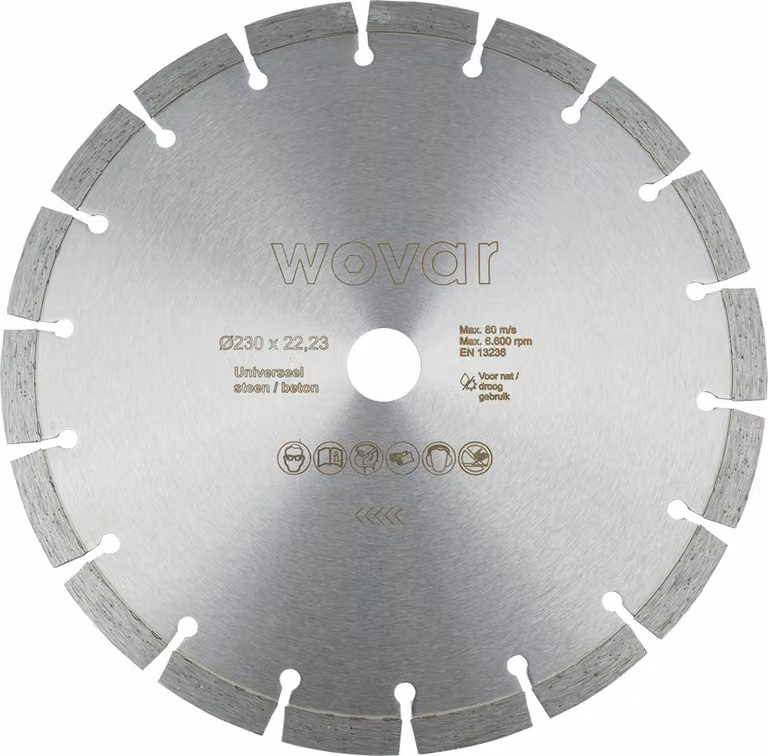 Disco da taglio diamantato 230 x 22,23 mm Budget - al pezzo