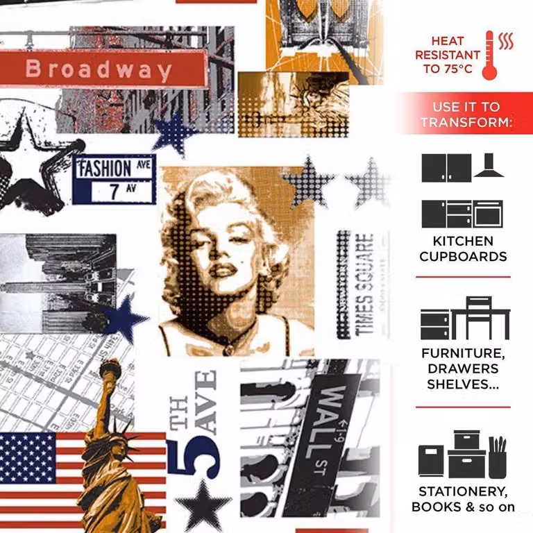 pellicola autoadesivo Effekt Ladysconh 45 cm x 2 m