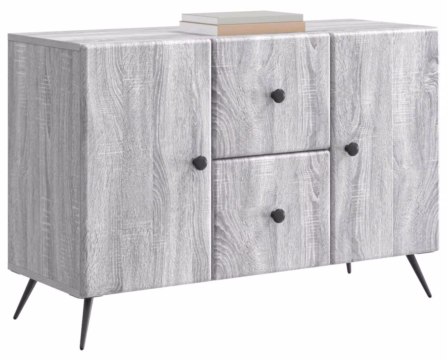 Credenza Grigio Sonoma 89 x 34,5 x 60 cm Legno ingegnerizzato