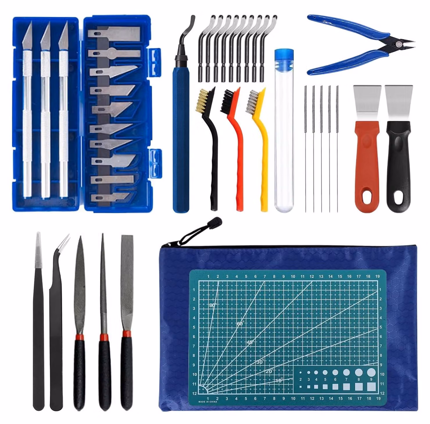 Kit di strumenti 42 Delige per la manutenzione e la pulizia di stampanti 3D