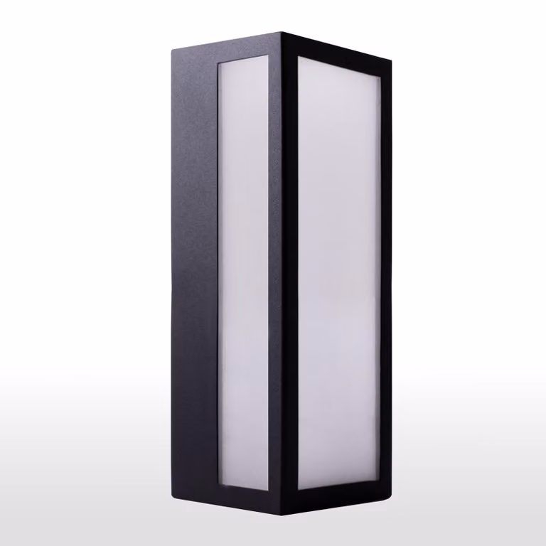 Applique da esterno con sensore 1330D1 IP44 nero