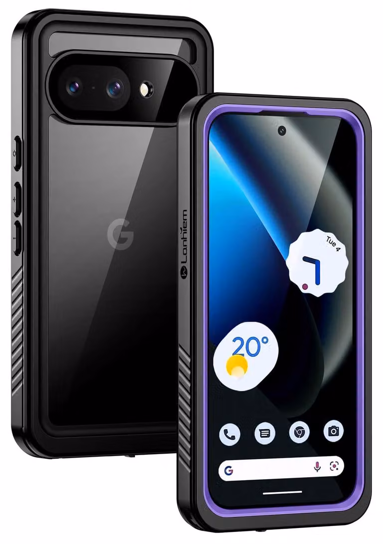 Elzusha - Custodia impermeabile per Google Pixel 10A con protezione a 360 gradi