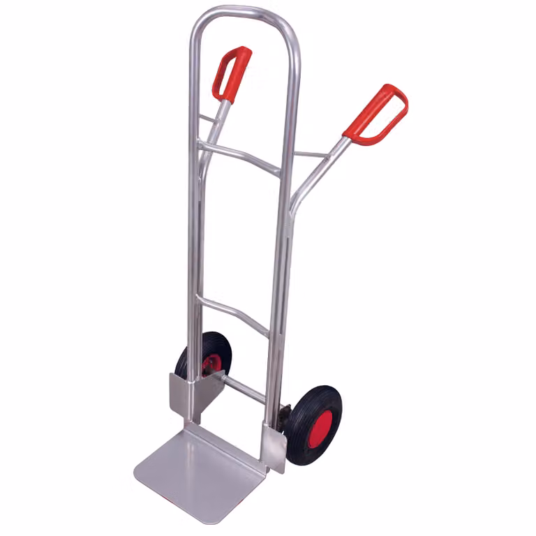Alukarre 200 kg o. Kufen Ruote pneumatiche 260x85 mm