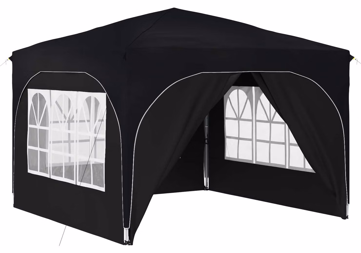 Tenda per feste a pop-up 290 x 290 x 245 cm Antracite