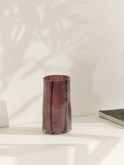 Vaso da tavolo piccolo bordeaux Kenay Home – 1