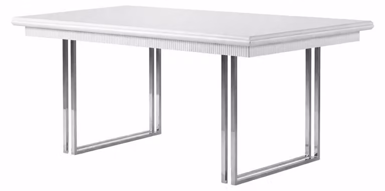 Elegante tavolo da pranzo dal design moderno e dalle finiture di alta qualità