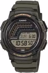 Orologio Casio Green WS 1800 3AVEF