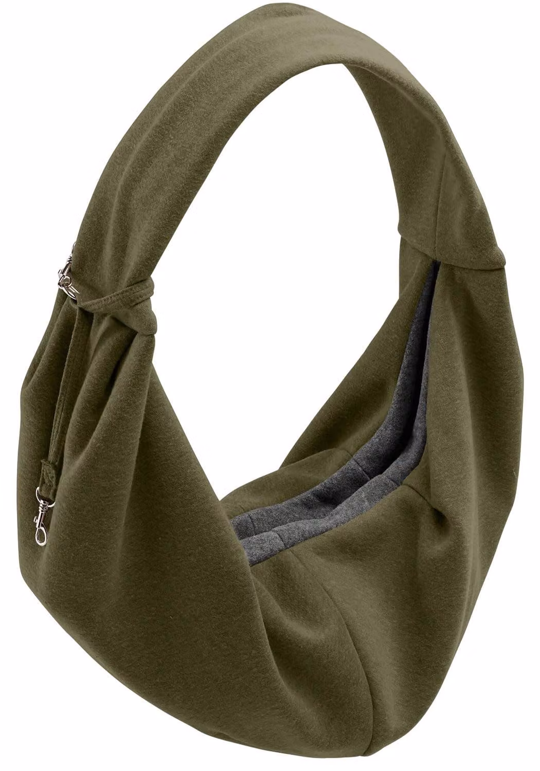 Borsa a tracolla Hunter Los Angeles verde, dimensioni: 60 x 30 cm