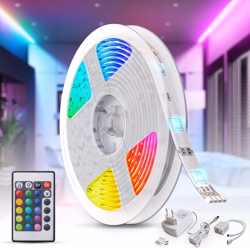 2-10m LED nastro striscia RGB striscia di luce tubo luce cambiare colore TV