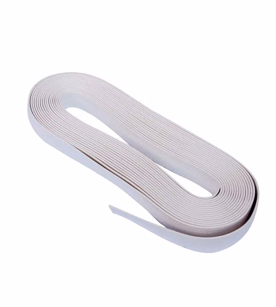 Cintino in plastica 5,5 mt in PVC bianco