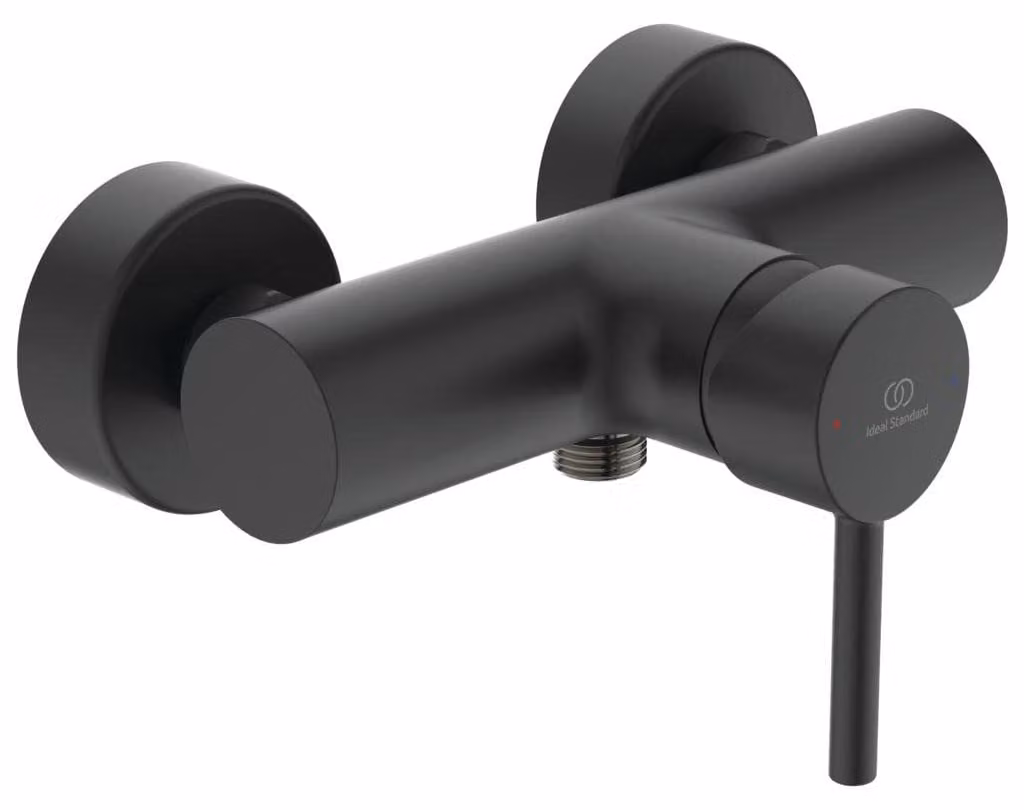 Ideal Standard miscelatore doccia Ceraline da esterno BC200XG Nero (Silk Black)