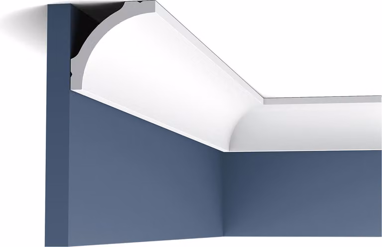 Orac Decor Cb522 Basixx Profilo decorativo Modanatura angolare Profilo in stucco Modanatura decorativa Modanatura per pareti Modanatura per soffitti | 2 metri